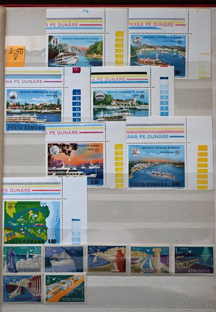 Známky - letectvo, loďstvo a doprava bez pečiatky - 9