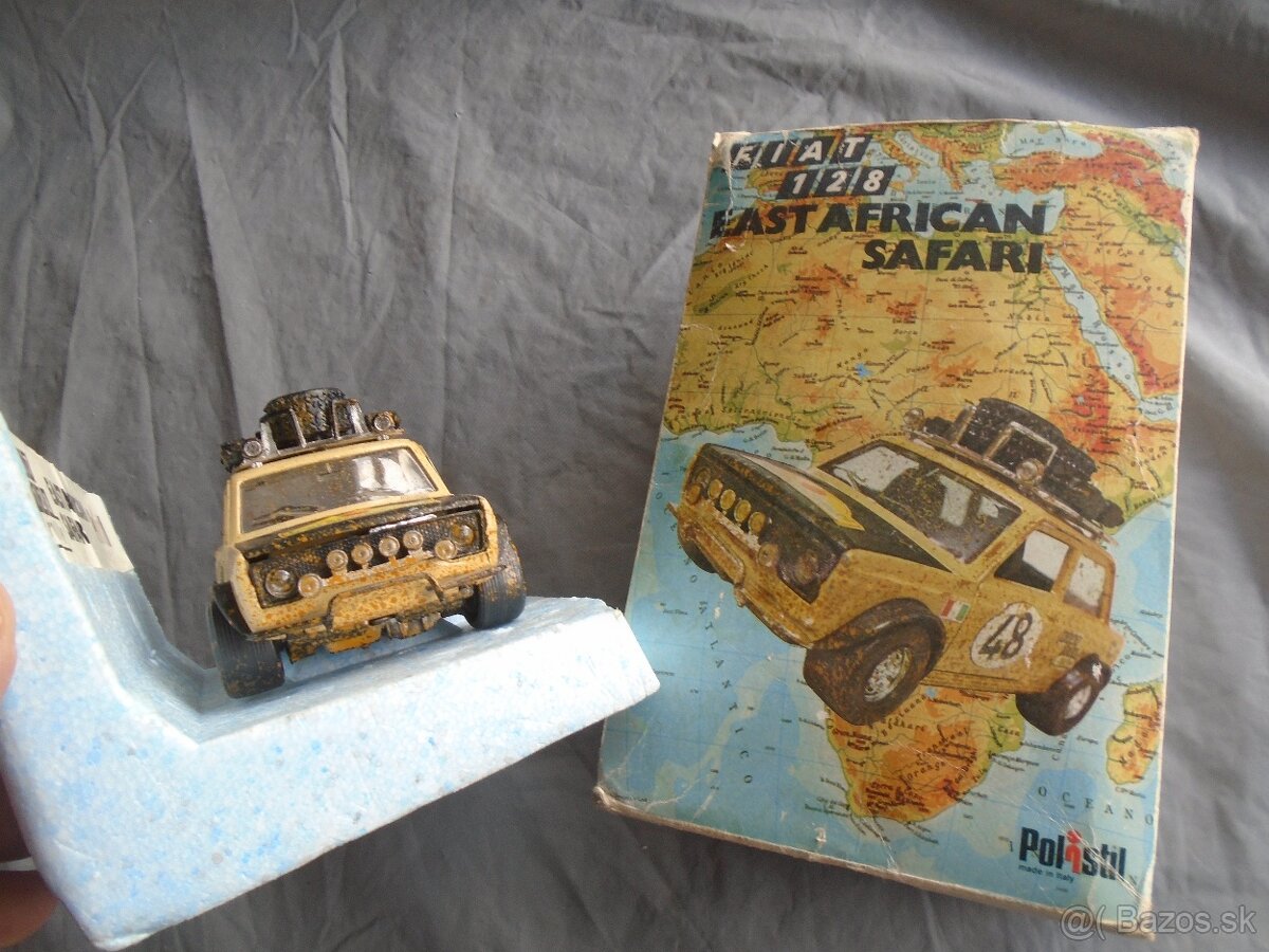 Stará Hračka Polistil Fiat 128 Rally - 9