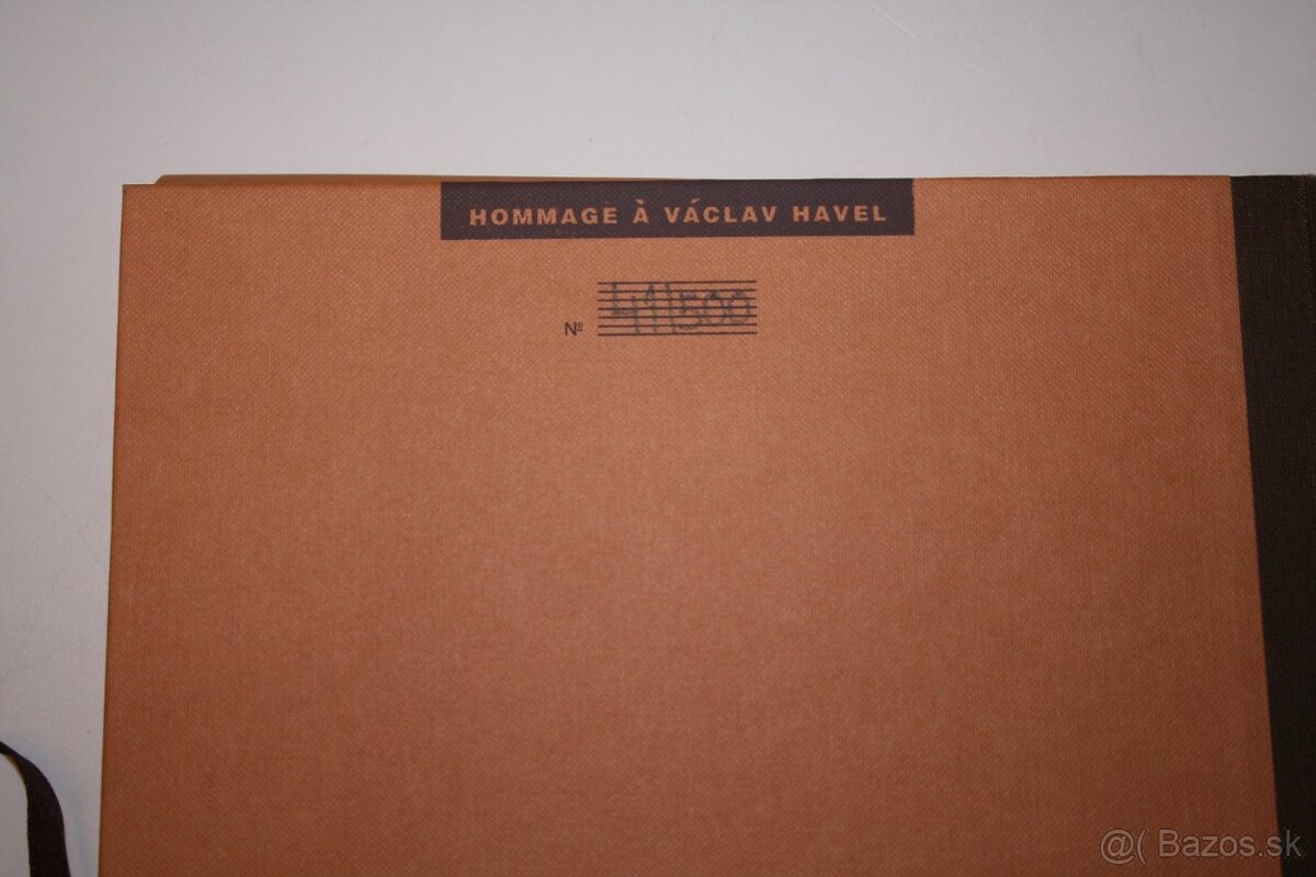 Bibliofília albumu Hommage à Václav Havel... - 9