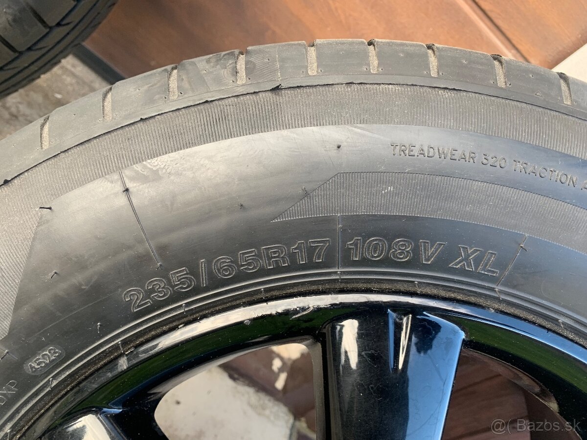 komplet letne kolesa 17" na VW TOUAREG - 9