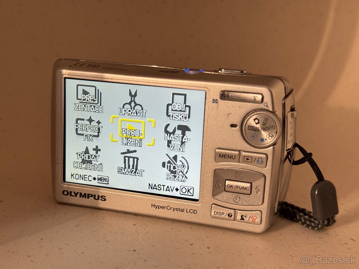 Digitálny fotoaparát Olympus Mju 840 - 9