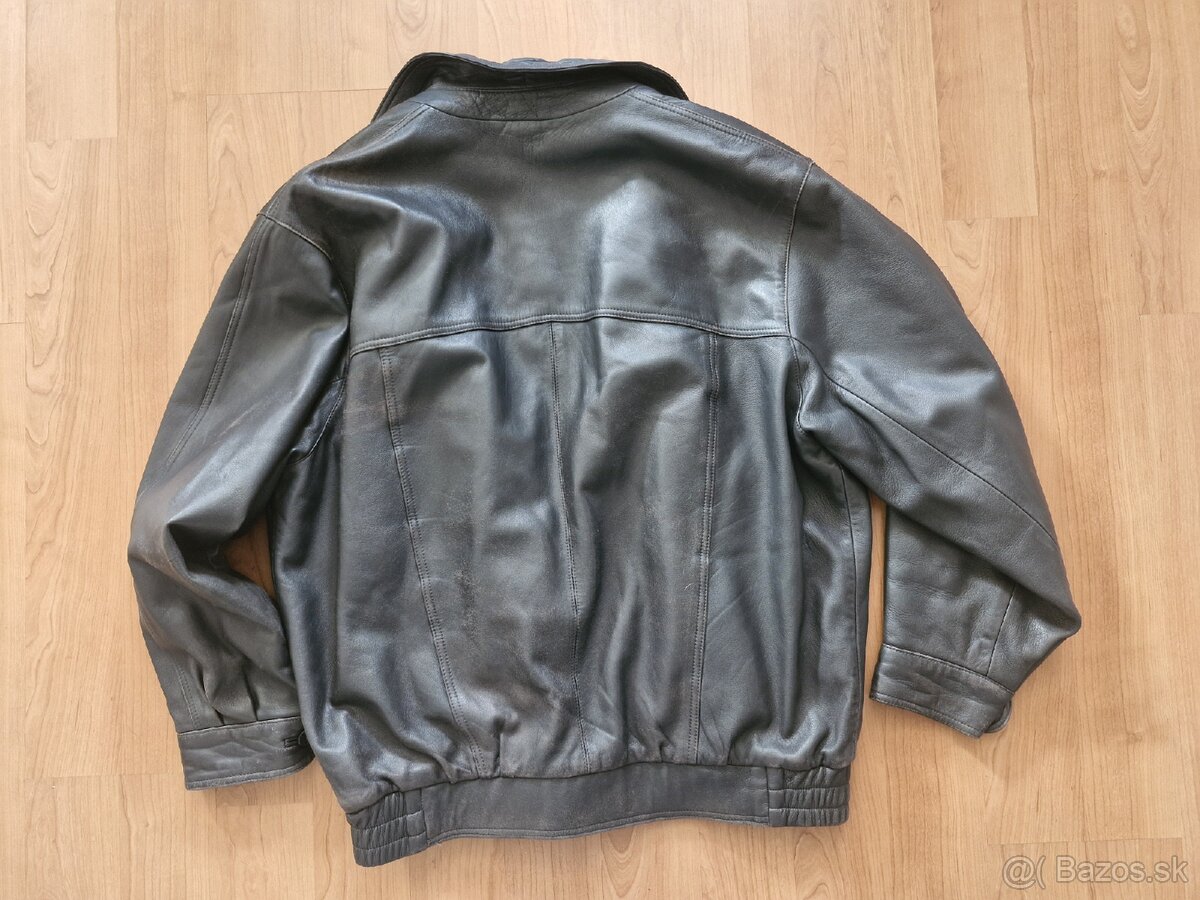 Vintage kožená bunda - 9