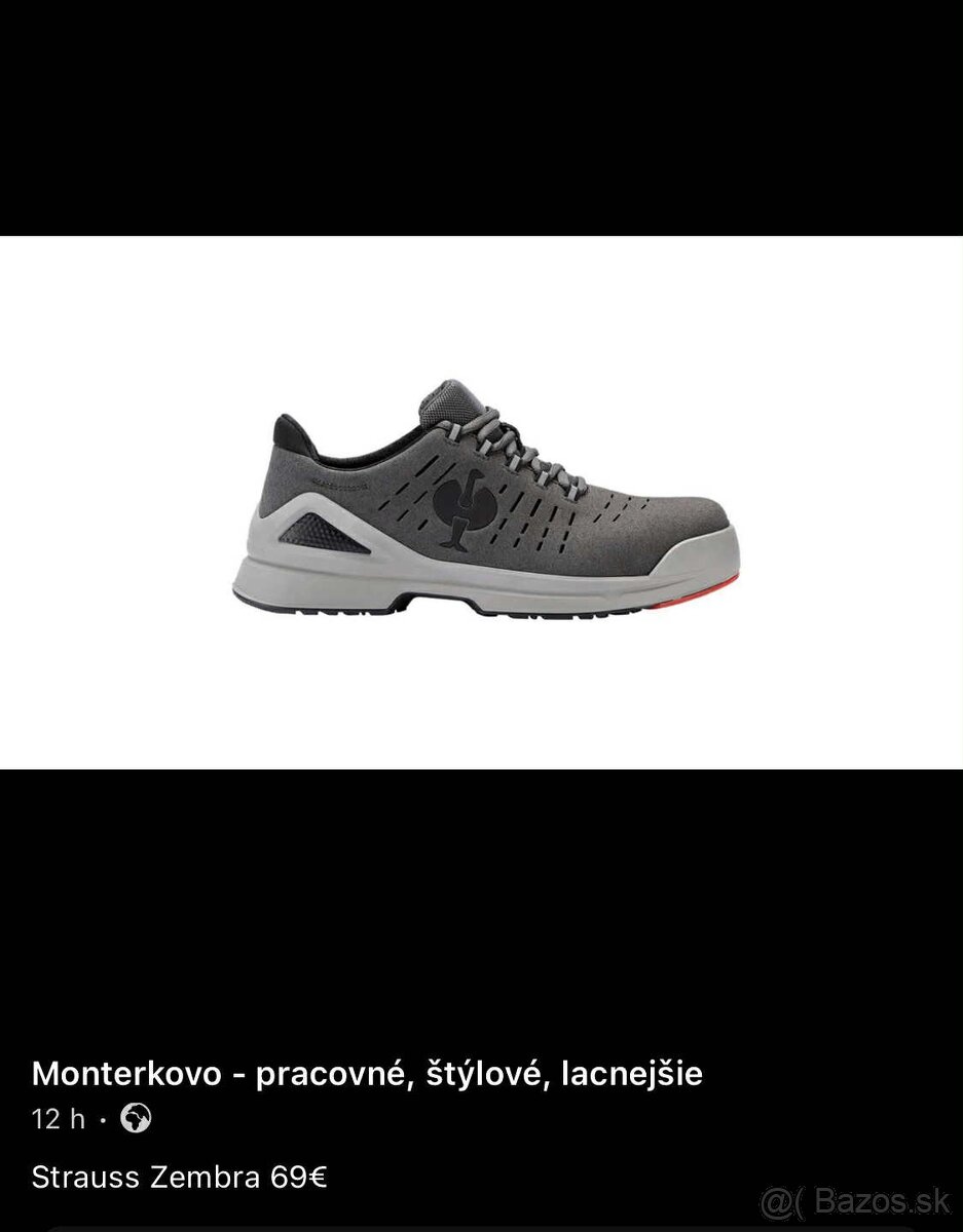 Veľkosť 42, MIX pracovná-bezpečnostná obuv - 9