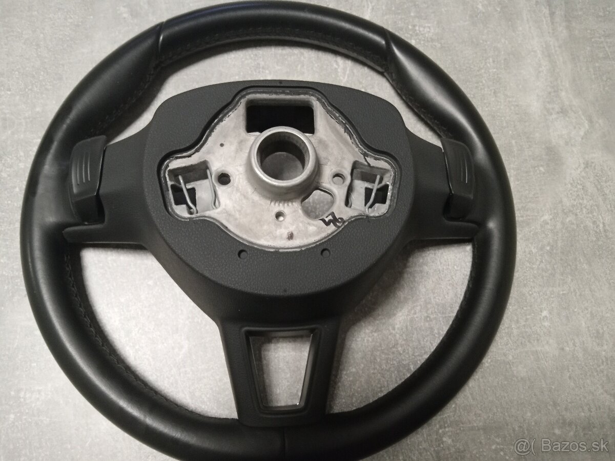 Multifunkčný kožený volant Škoda DSG padla - 9