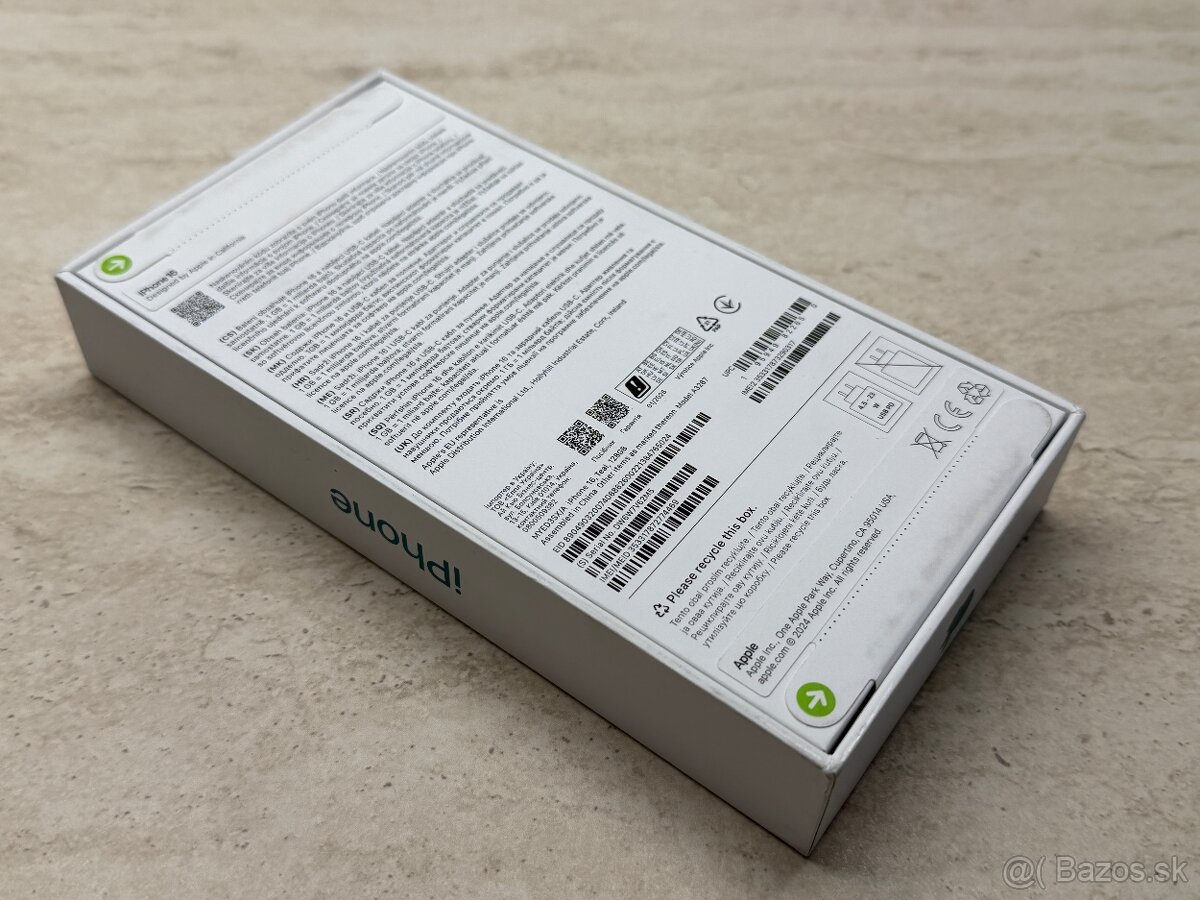 iPhone 16 128GB Teal (nový) - 9