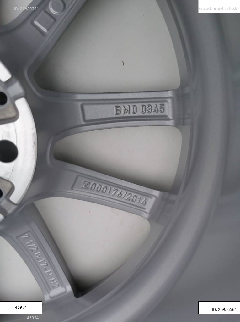 Bmw Original alu disky R17 7,5X17 ET30 5X112 1214 - 9