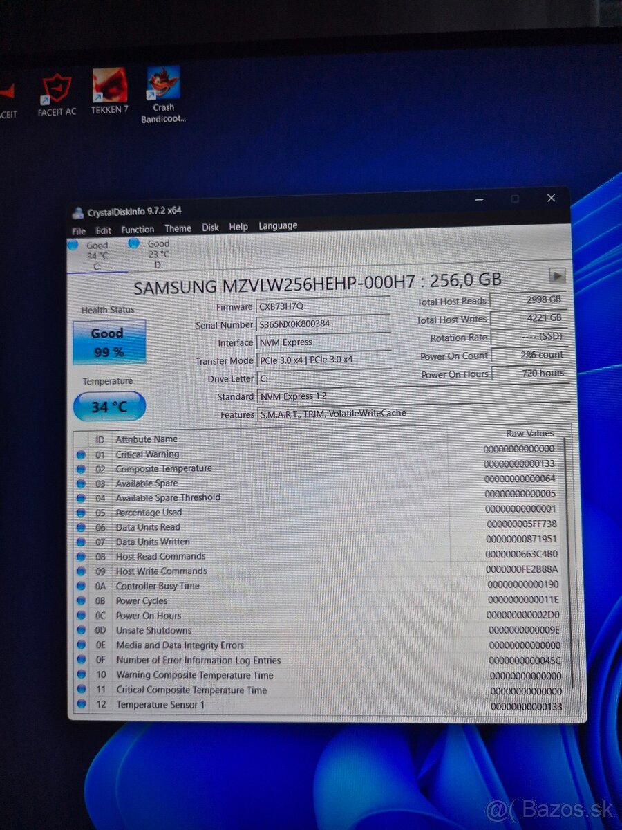 Herný PC RTX 4060 8GB + ZÁRUKA | TOP stav | Windows11 - 9