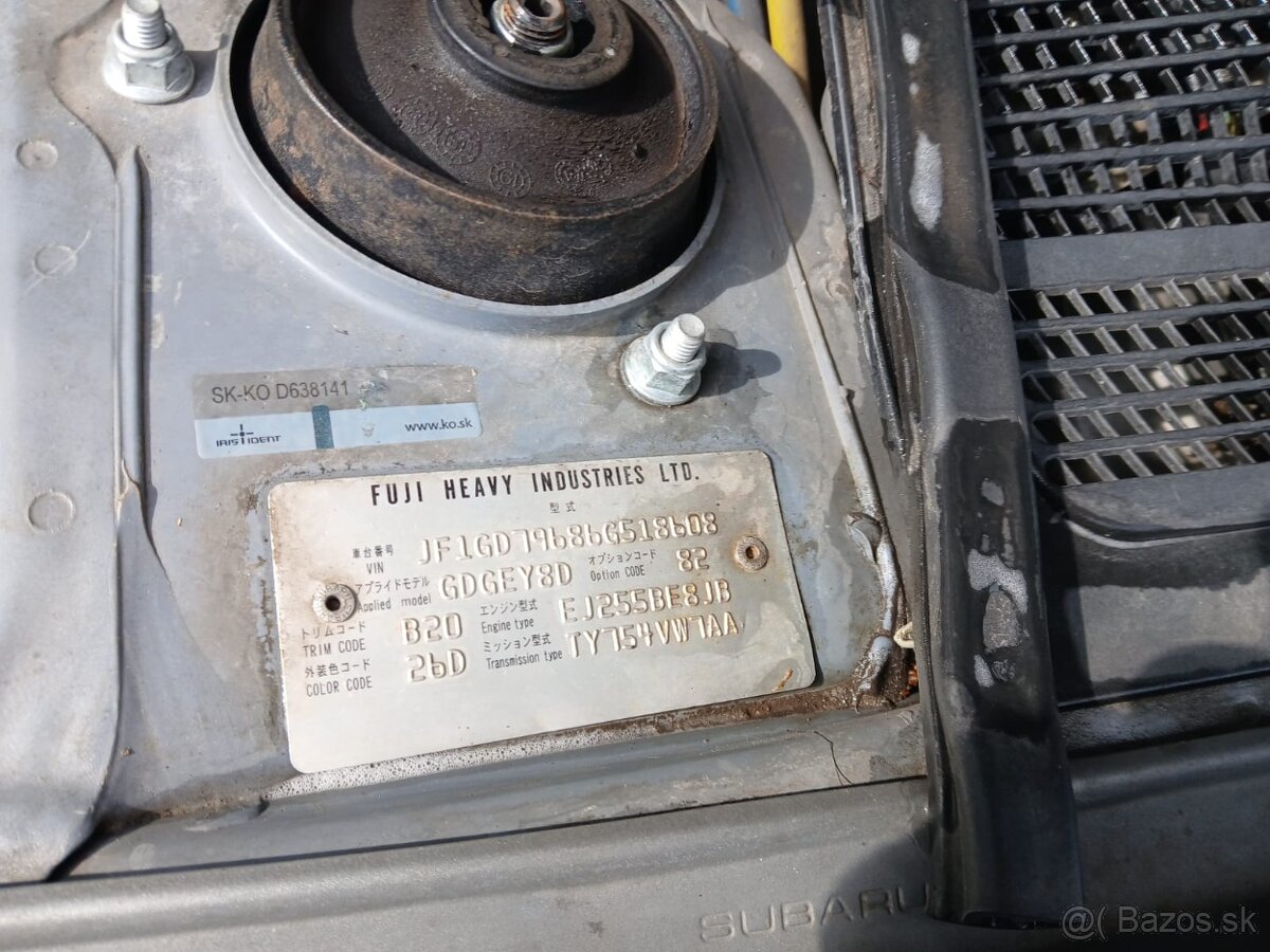 Subaru Impreza 2.5 WRX 2006. - 9