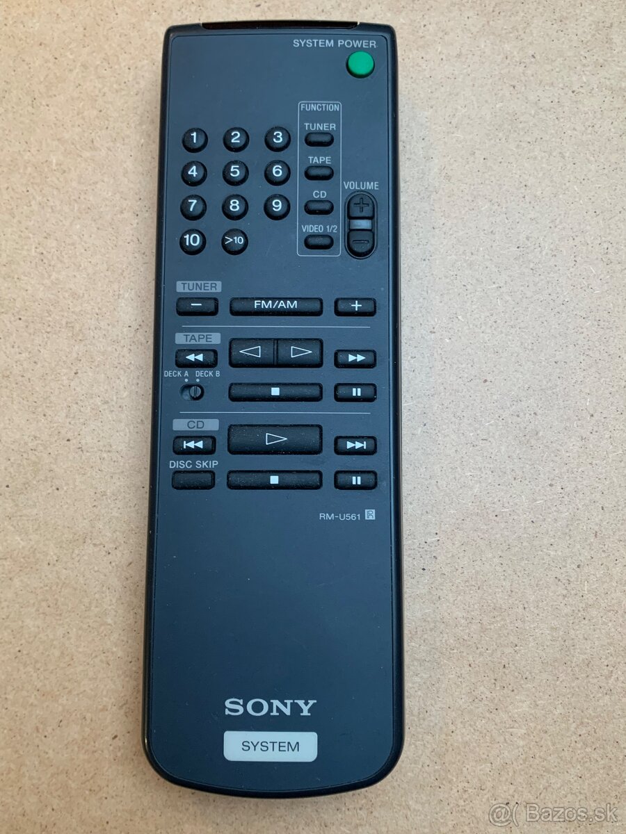 SONY …. Diaľkové ovladace - 9
