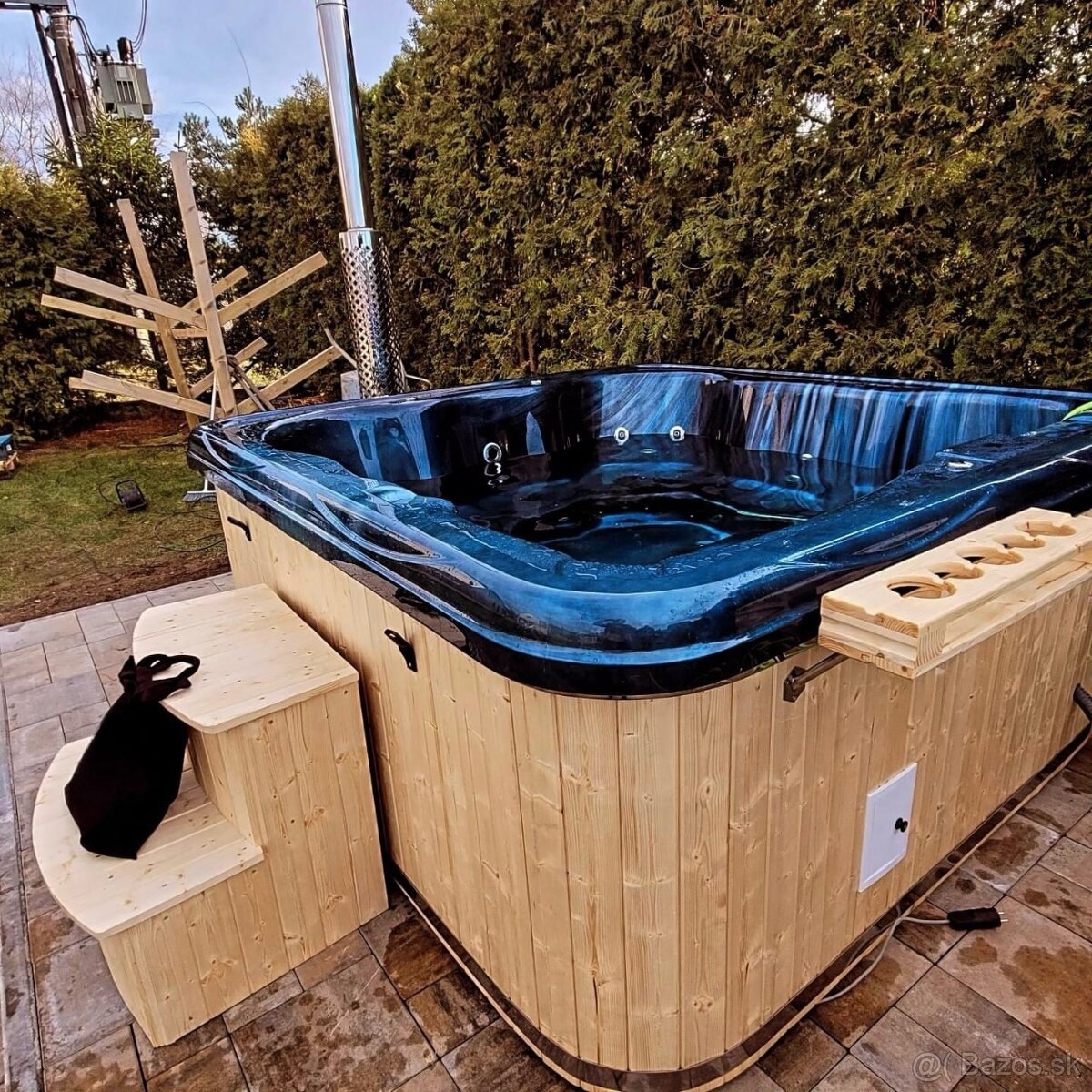 Kúpacia kaďa, kúpací sud, vírivka, jacuzzi - 9