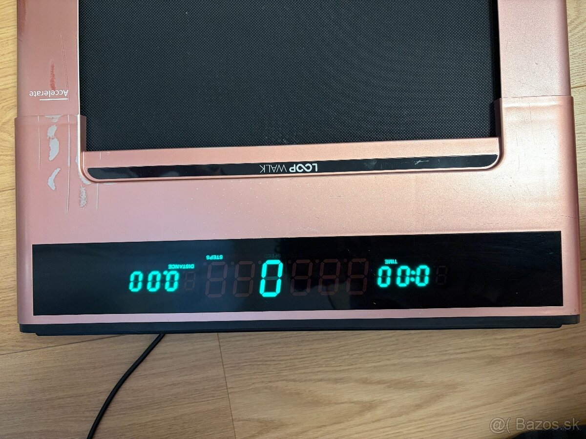 Bežiaci pás HMS Loop Walk BE08 ružový - 9