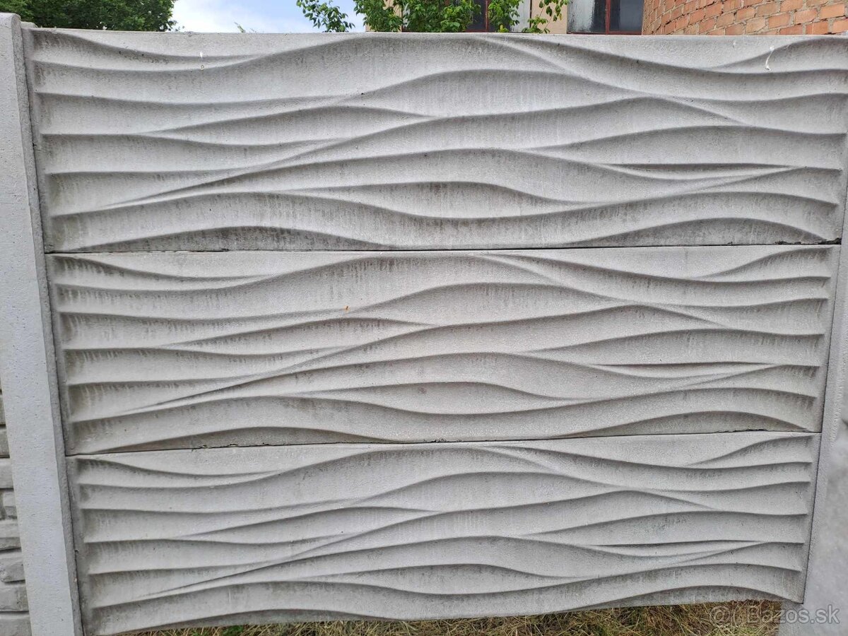 Betónové ploty, výroba, montáž - 9
