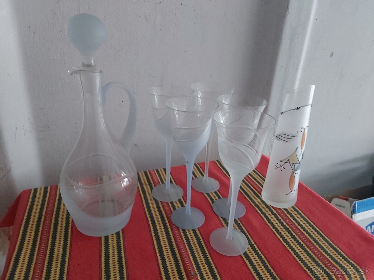 Starožitné sklo, raritné kusy - 9