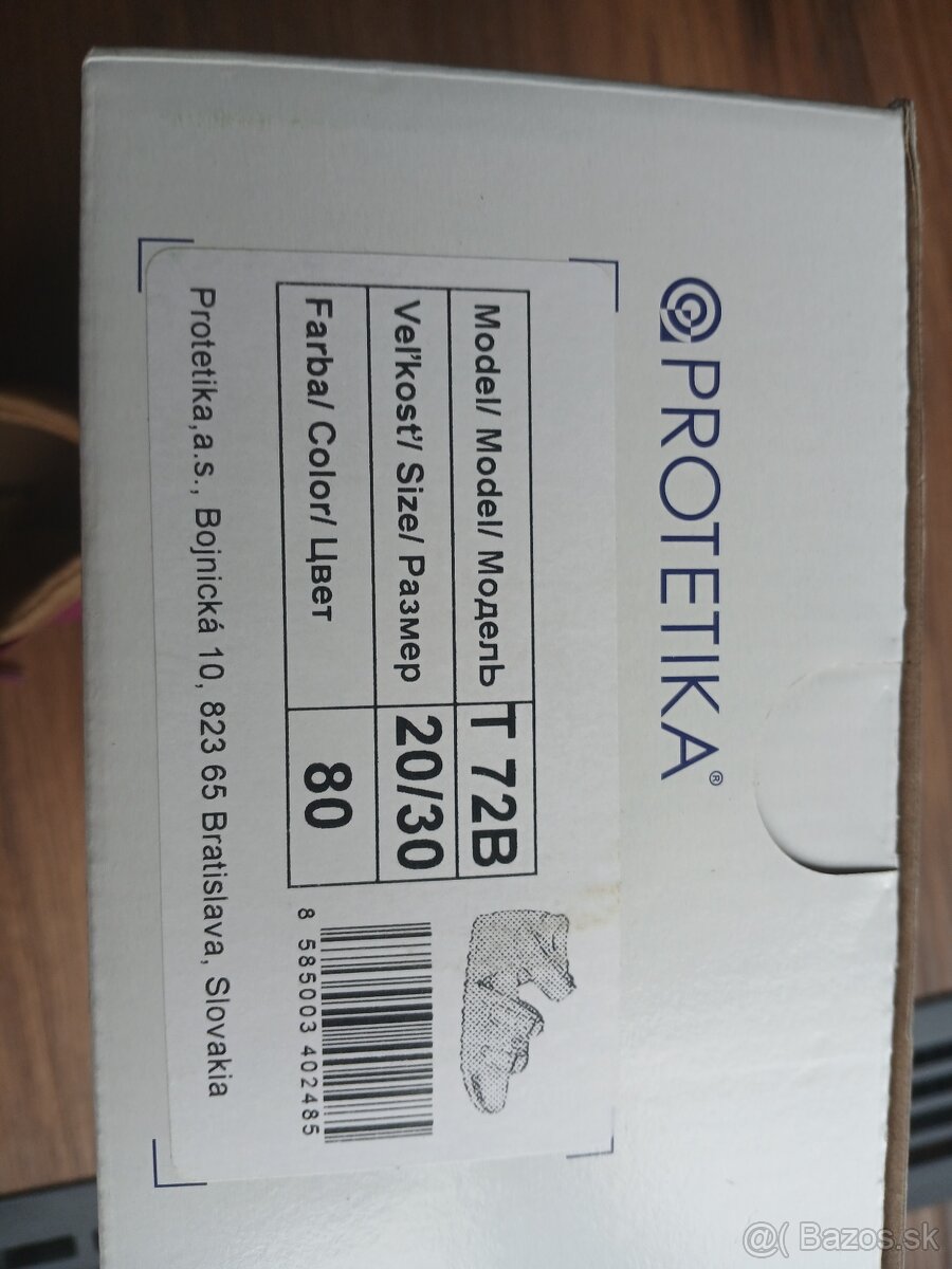 Ortopedické / Rehabilitačné sandálky Protetika 30 ružové - 9