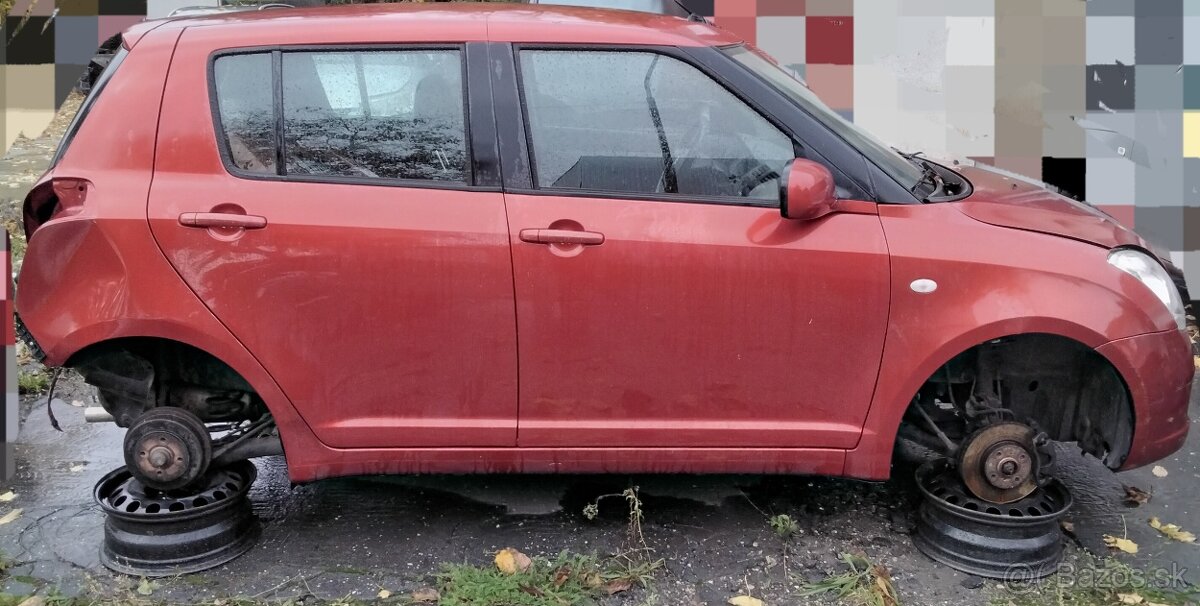 Suzuki SWIFT 1.3 2008 predám motor M13A, DVERE, RIADENIE a - 9