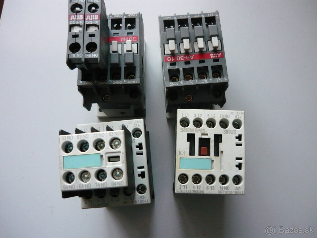 STYKAČ SIEMENS a ABB cena 4 euro - 9