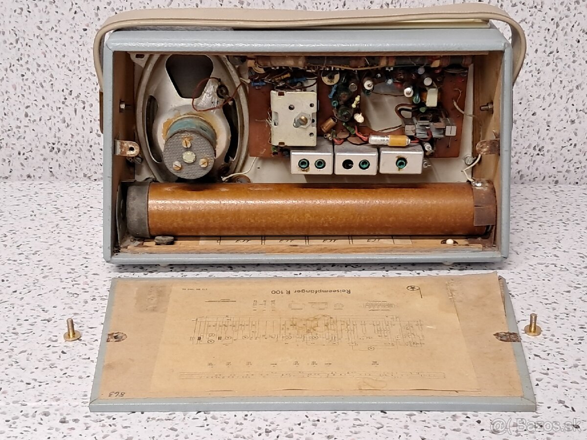 Transistor-Reiseempfänger R100 SternRadio Berlin VEB RFT - 9