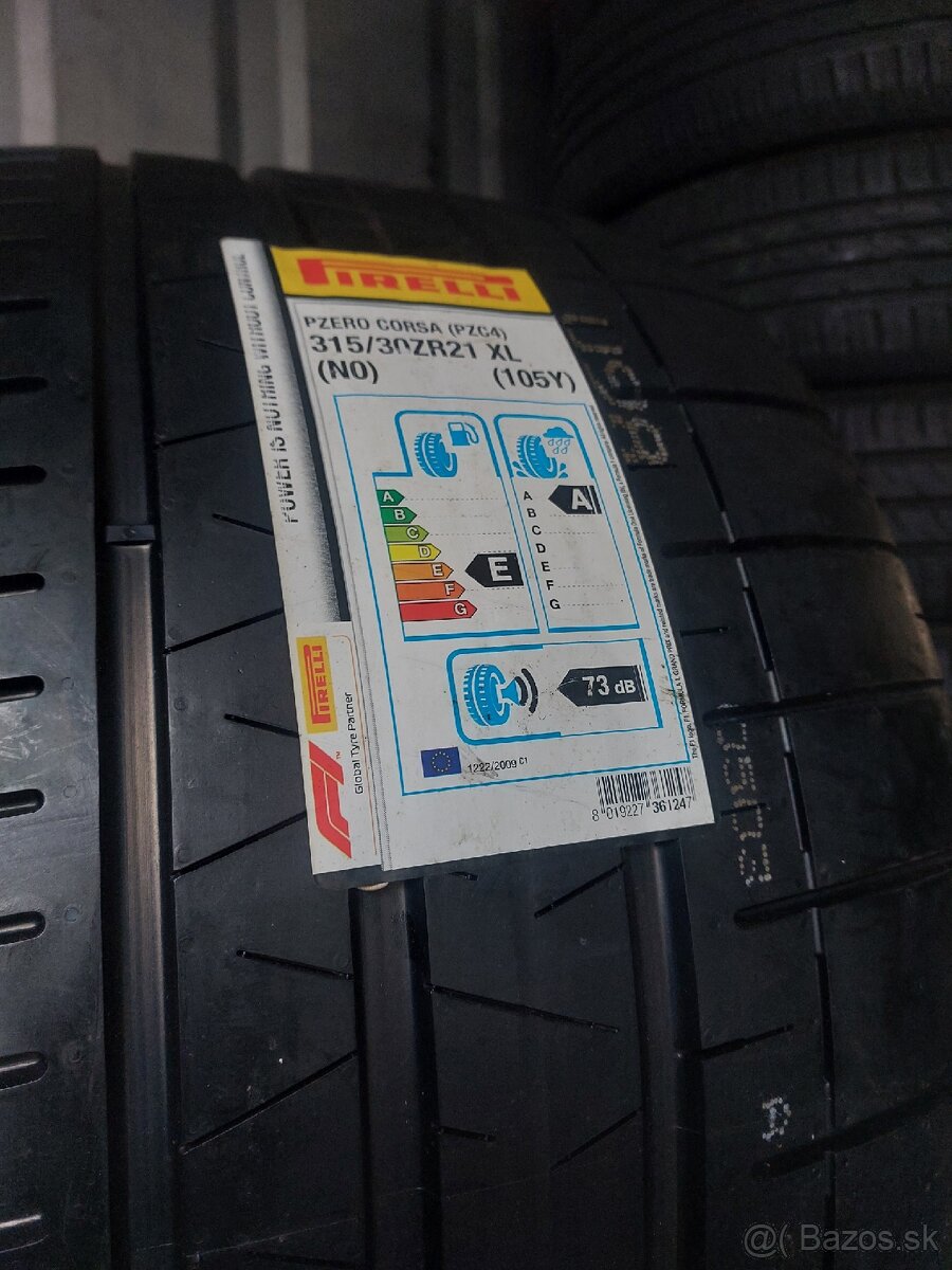 Pirelli Pzero Corsa 315/30 R21 XL 105Y - 9