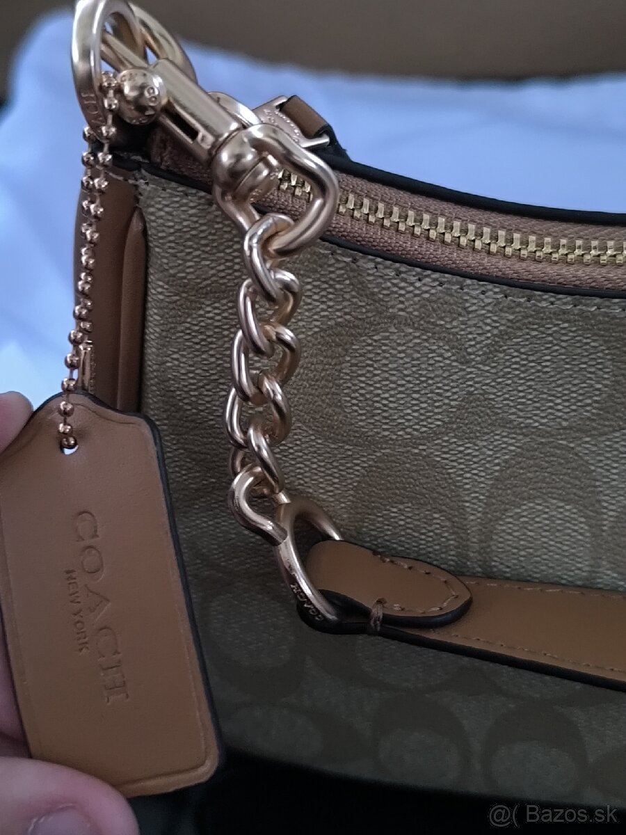 Coach kabelka hnedá - 9