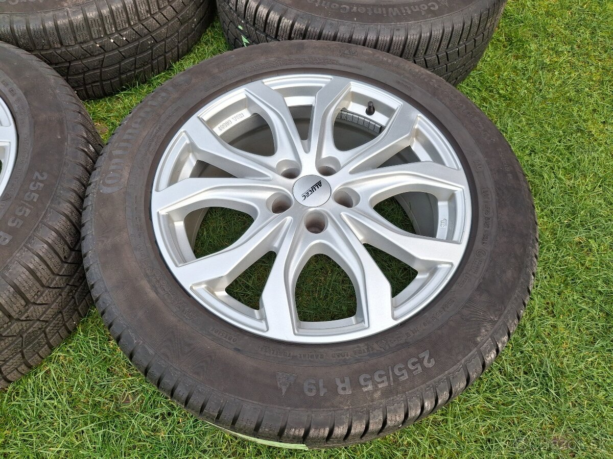19" ALU 5x112 na AUDI Q7 + zimné 255/55 r19 Conti 8mm - 9