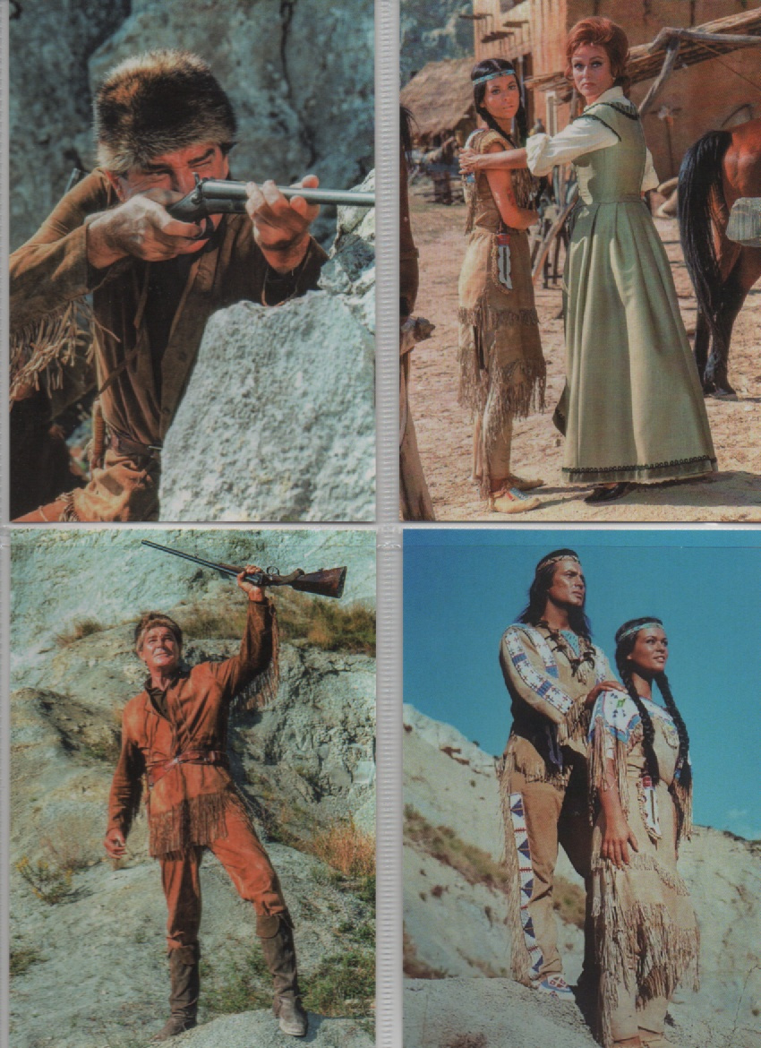 WINNETOU NEMECKE FILMOVE POHLADNICE D - 9
