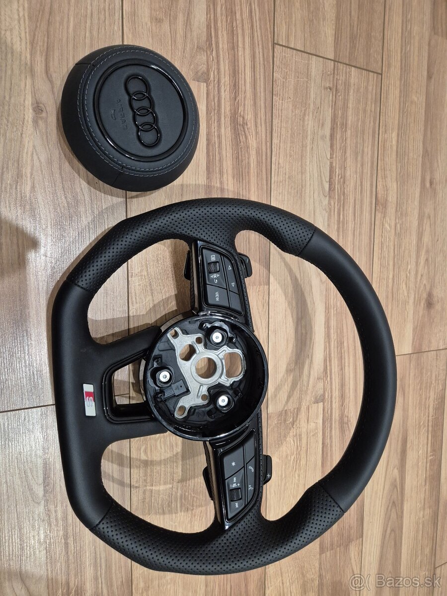 AUDI SLINE VOLANT MULTIFUNKCNY S PÁDLAMI A3 A4 A5 A6 Q5 Q7 - 9