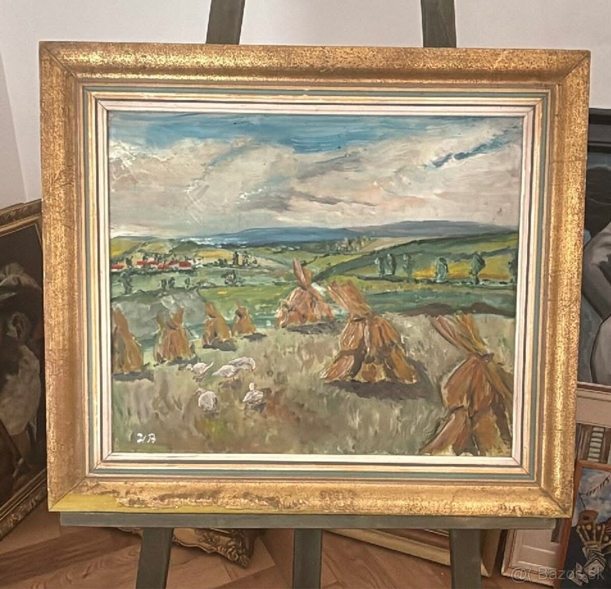 Obraz . Žatva . - 9