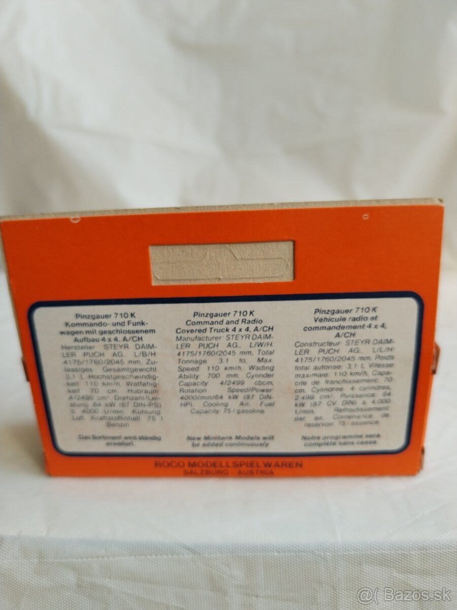 Velitelske auto Pinzgauer 710 K H0 - 9