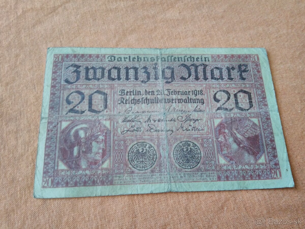 Bankovky - Nemecko B - 9