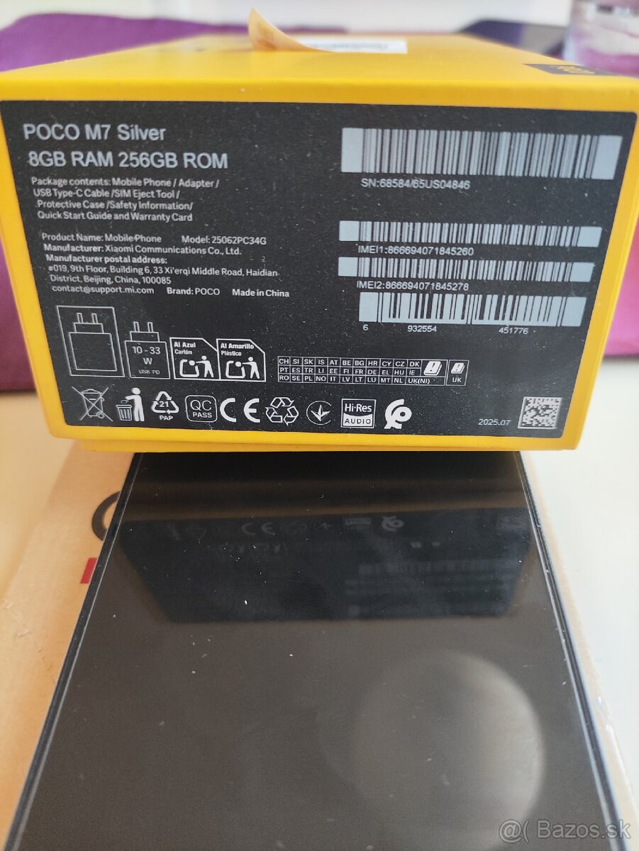 Xiaomi Poco M7 8/256 7000mah batéria - 9