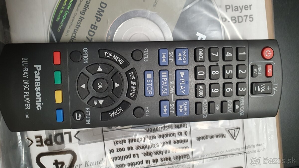 Panasonic DVP BD 75 BluRay Prehrávač TOP stav. - 9