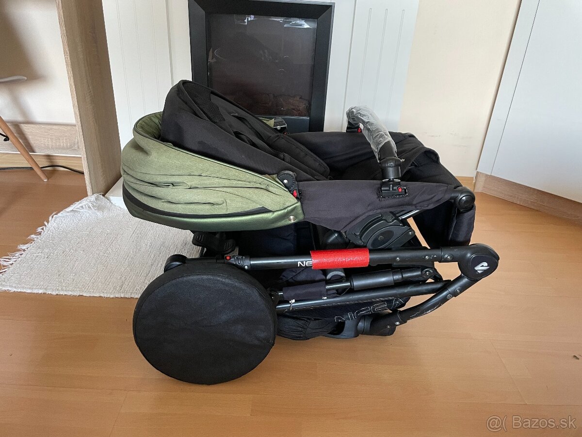 predám kočík RIKO Nesa, jungle / zelený - 9