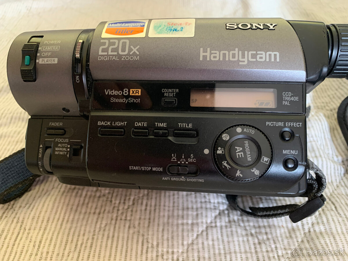 video kamera Sonny - 9