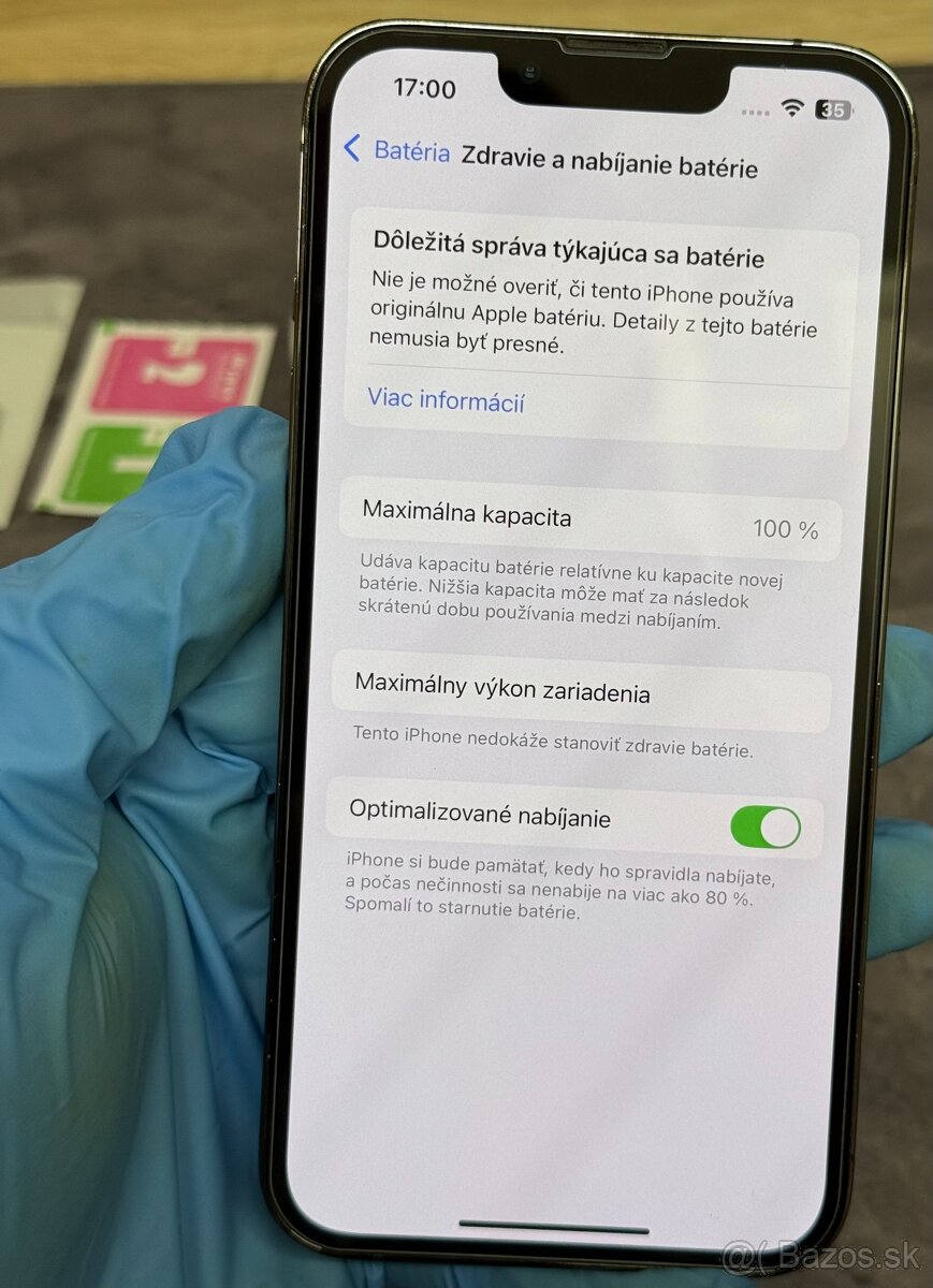 Apple iPhone 13 Pro 128 GB Graphite / nová Apple batéria - 9