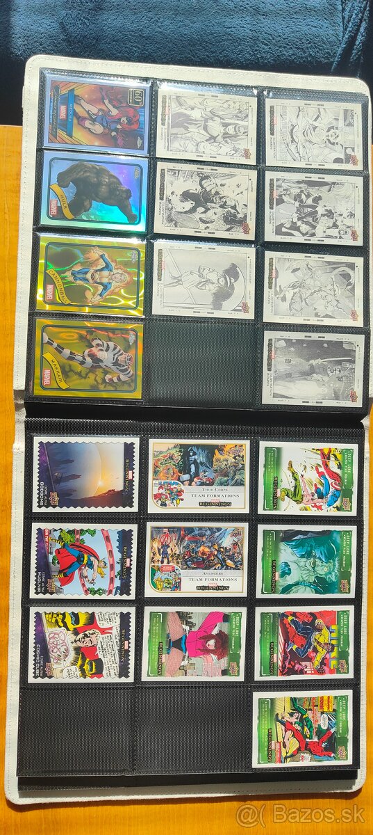 Marvel zberatelské karty - 9
