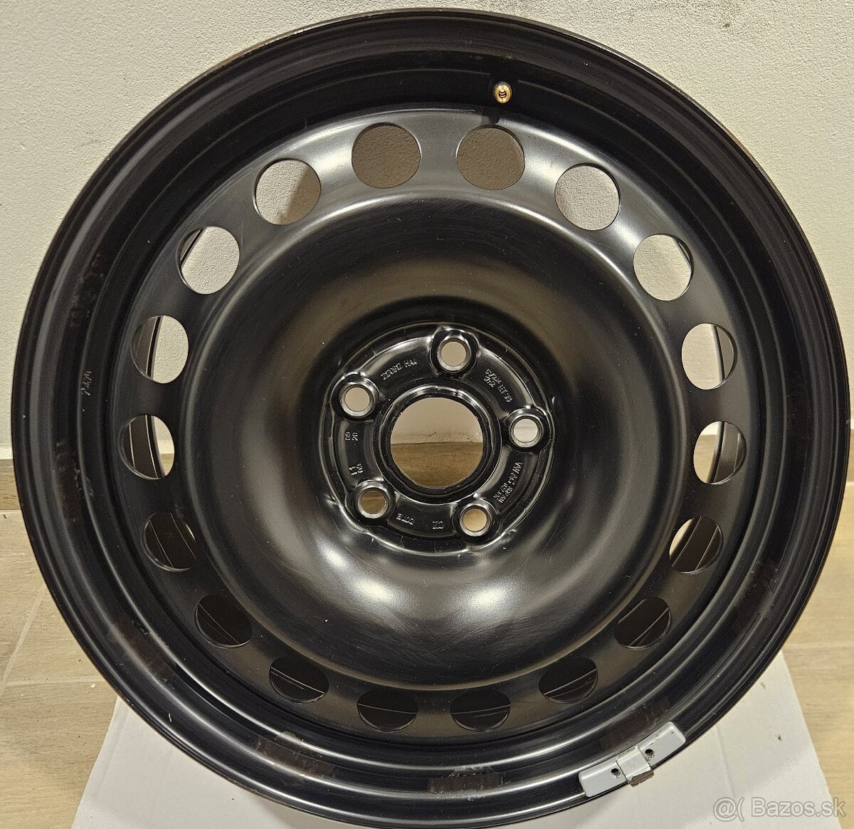 Originálne plechové disky VW - 5x112 r17 - 9