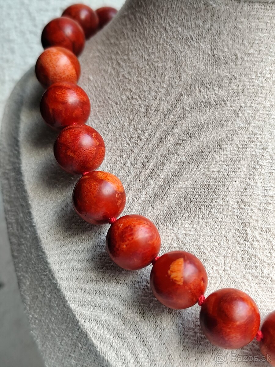 Predám koralový náhrdelník - 9