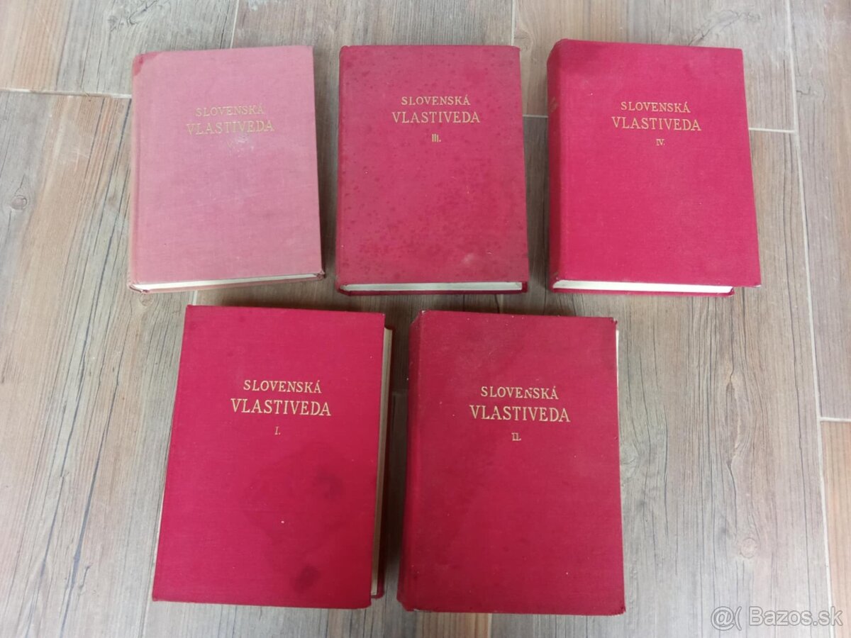 Slovenská vlastiveda I., II., III., IV., V.1. - 9