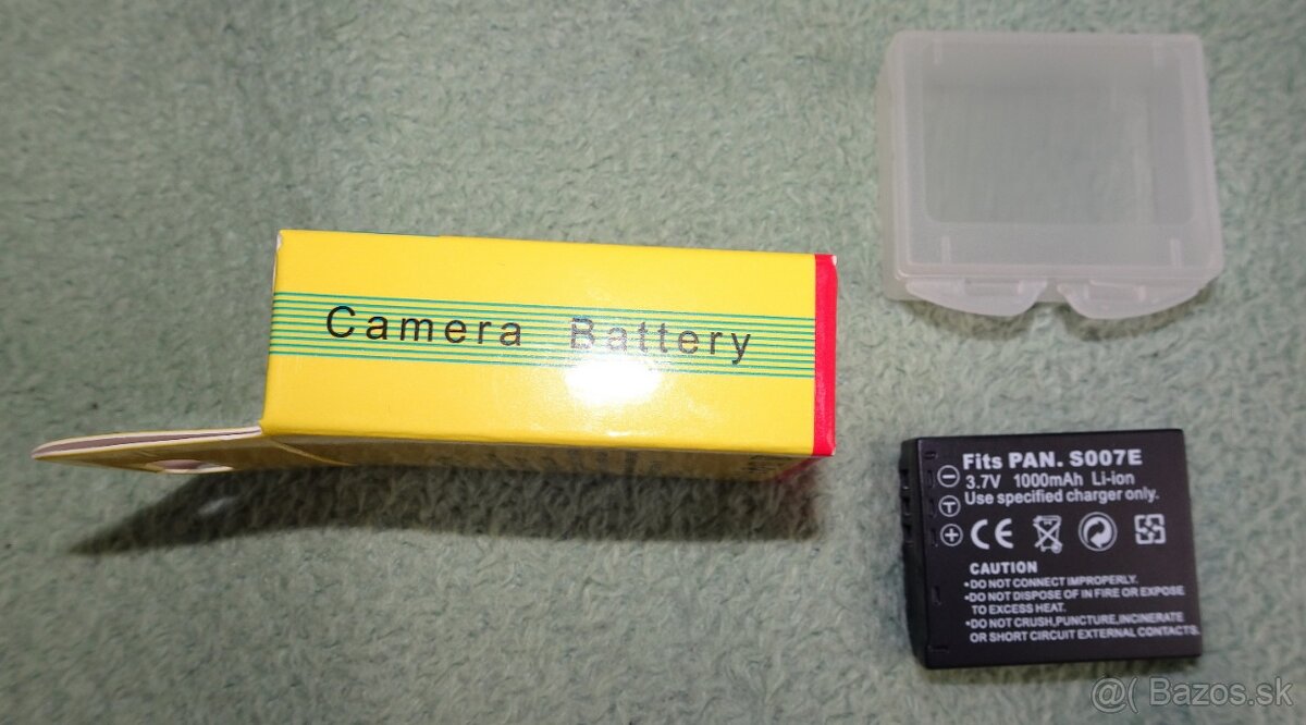 Predám úplne novú batériu na foto Panasonic DMC TZ-3 - 9