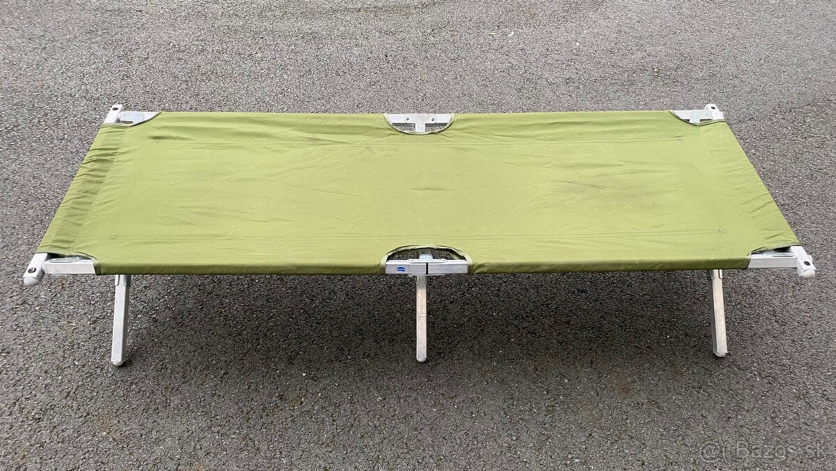 US Army G.I. Folding Cot, originální armádní lehátko - 9