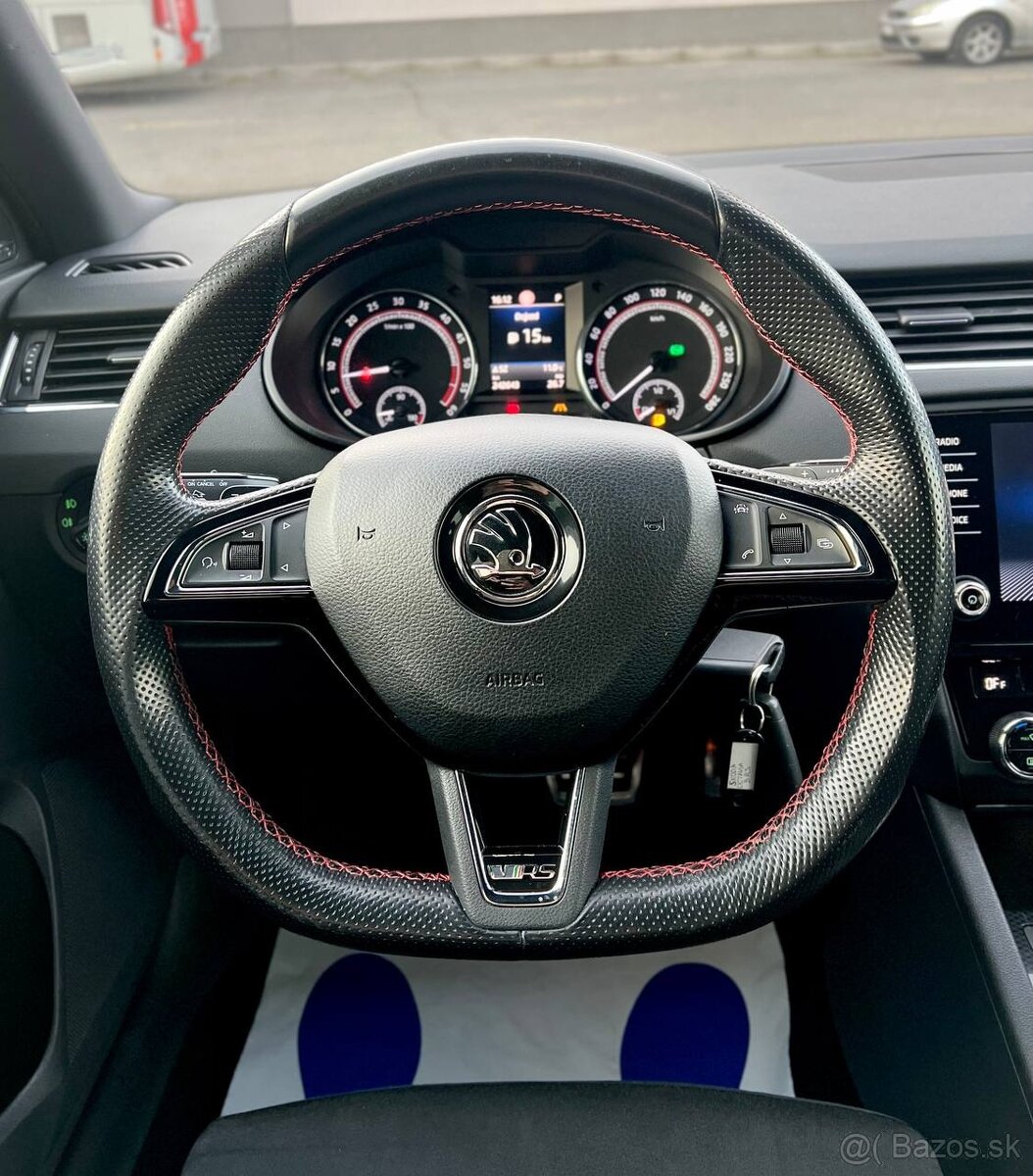 ŠKODA OCTAVIA RS 2.0 TDI DSG 135 kW 2018 KOMBI 1 MAJITEL - 9