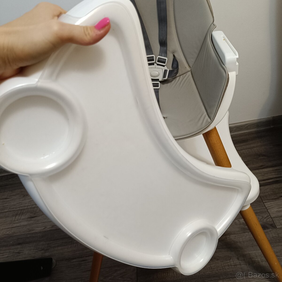 Jedálenská Stolička na kŕmenie 3v1 aj na kreslenie - 9