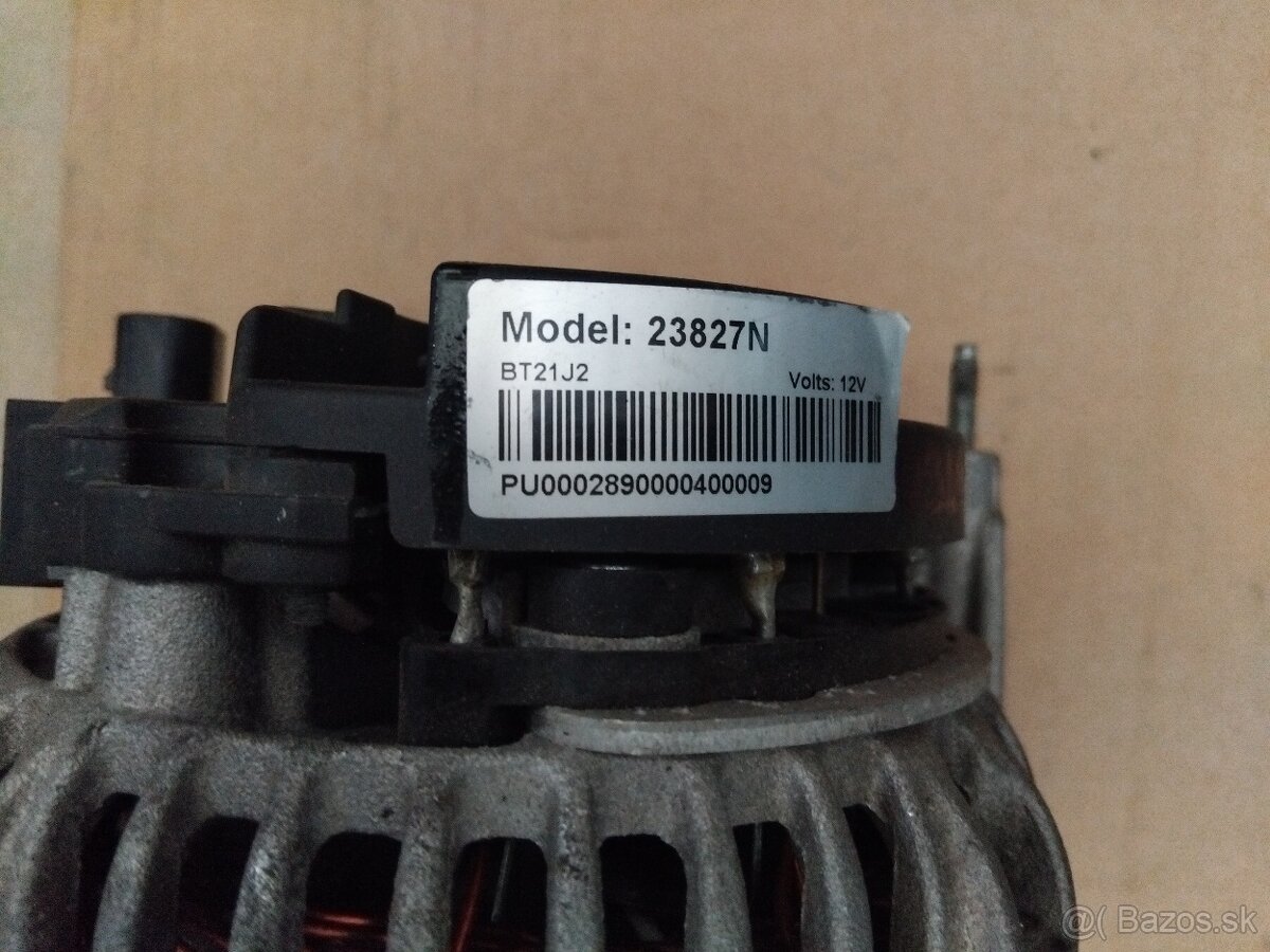 alternátor 1.6TDI, 2.0TDI Superb 3 - 9