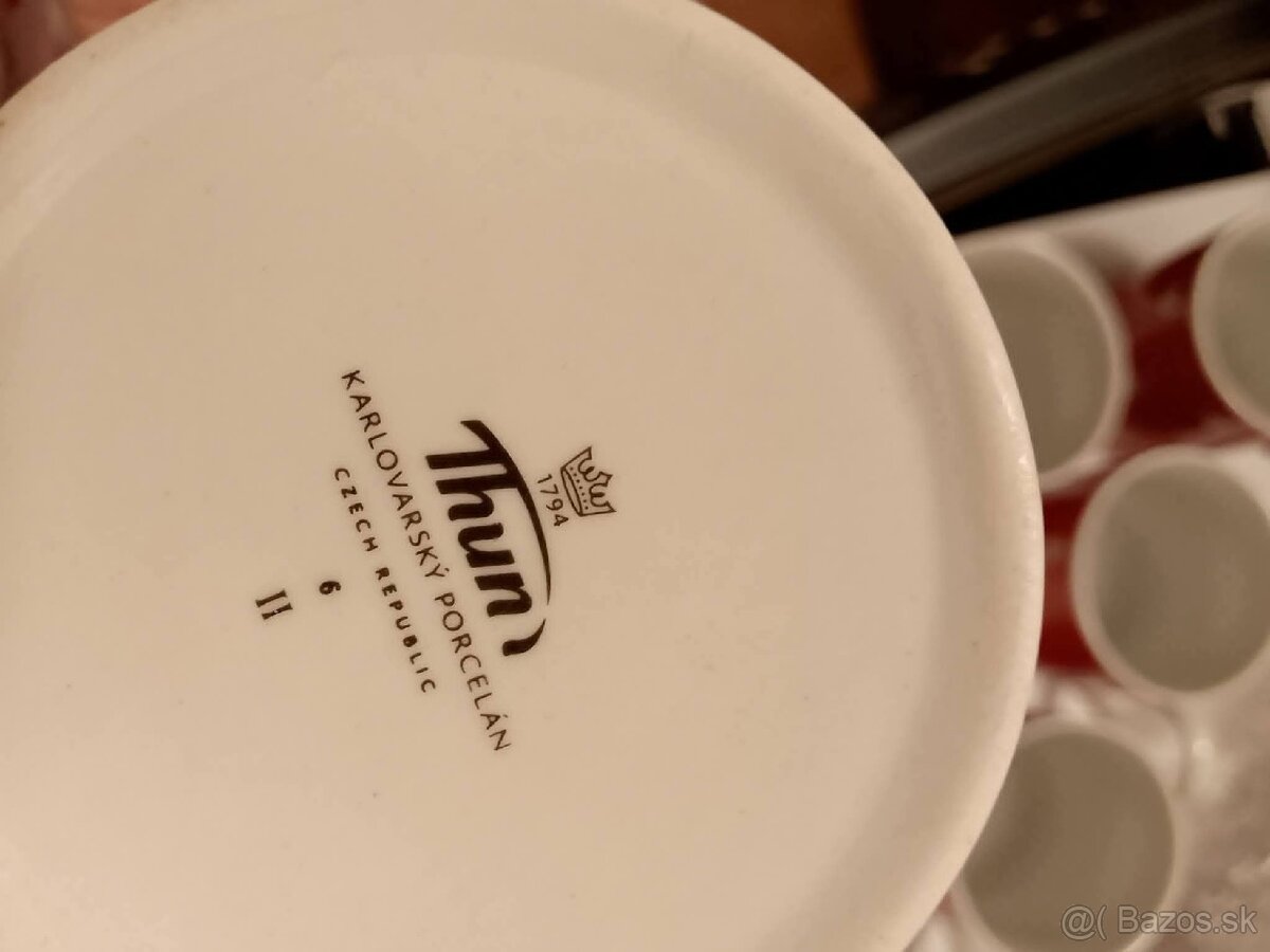 Hutné sklo, hrnčeky - 9