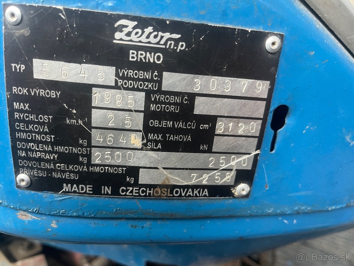 Zetor 5645 - 9