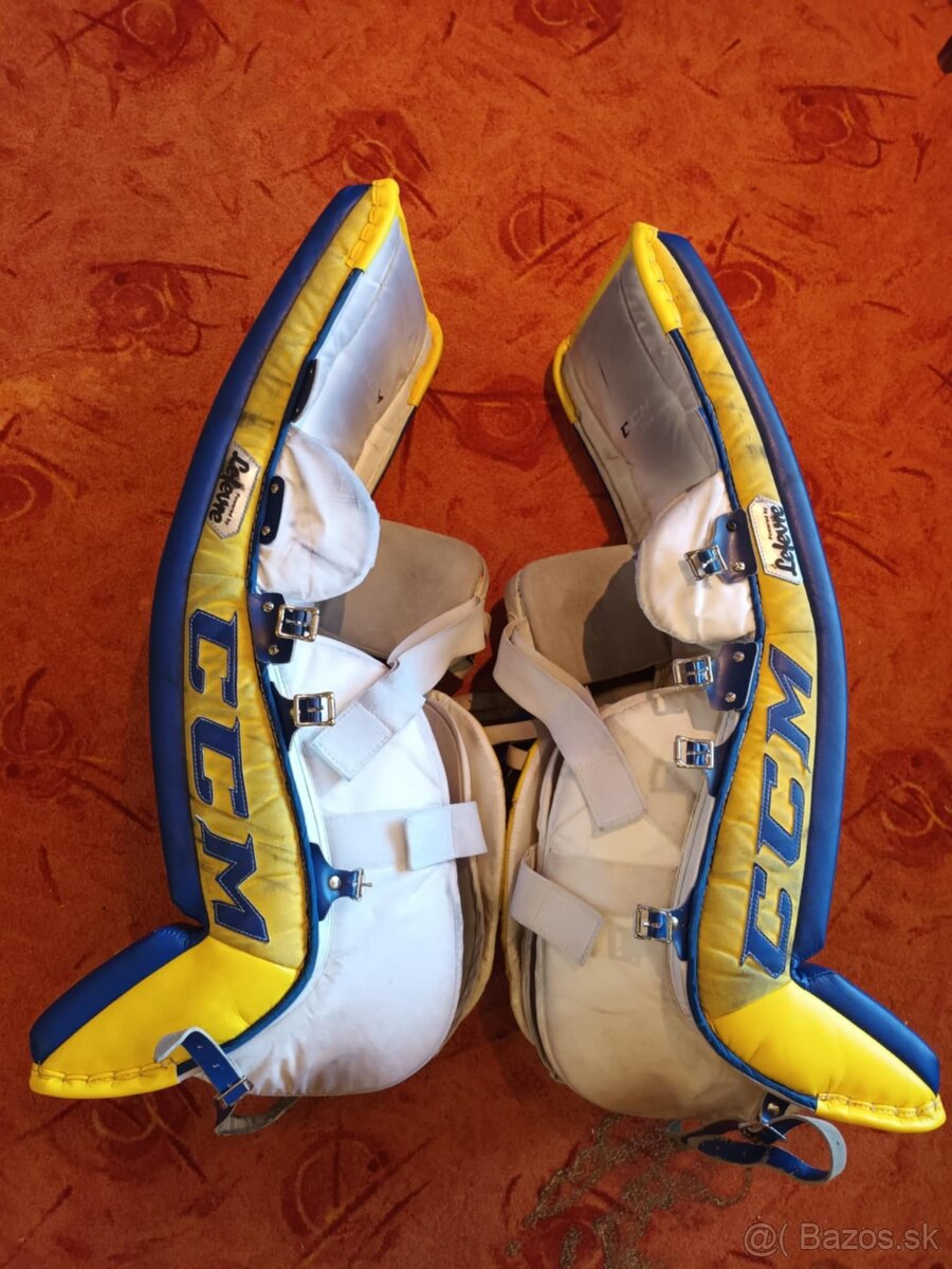 Brankárske betony CCM Eflex 3, custom, vel. cca 34 + 2,5 - 9