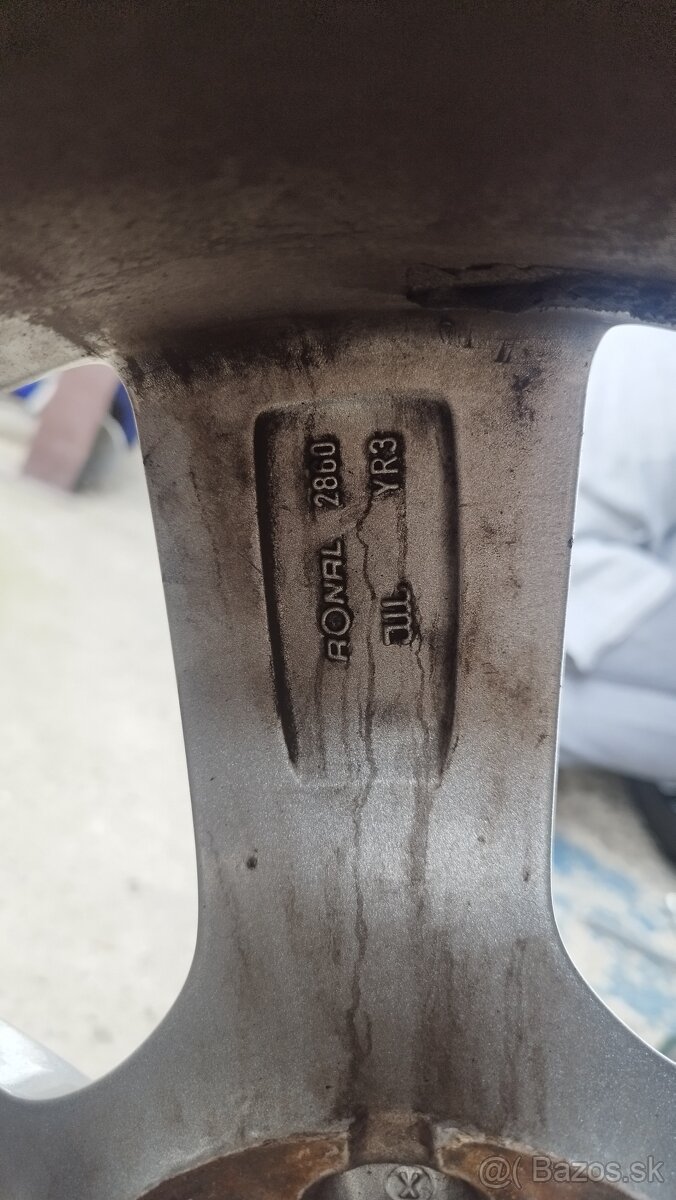 Audi Ronal Rotor Originál 5x112 R18 8j ET50 - 9