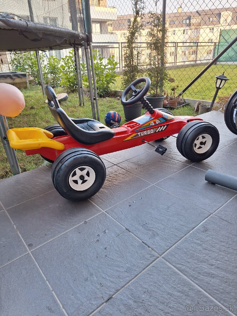 Detské šlapacie autíčko - 9