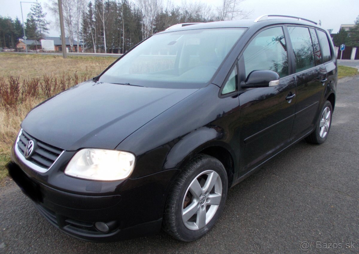 náhradné diely na: Vw Touran 1.9 Tdi 77kw, 2.0 Tdi 103kw, - 9