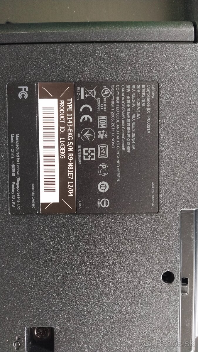 Notebook Lenovo ThinkPad E520 - 9